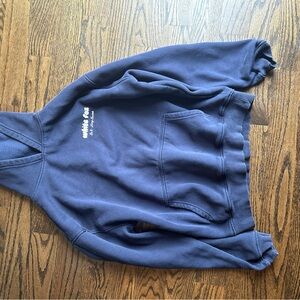 White Fox Boutique Navy Hoodie